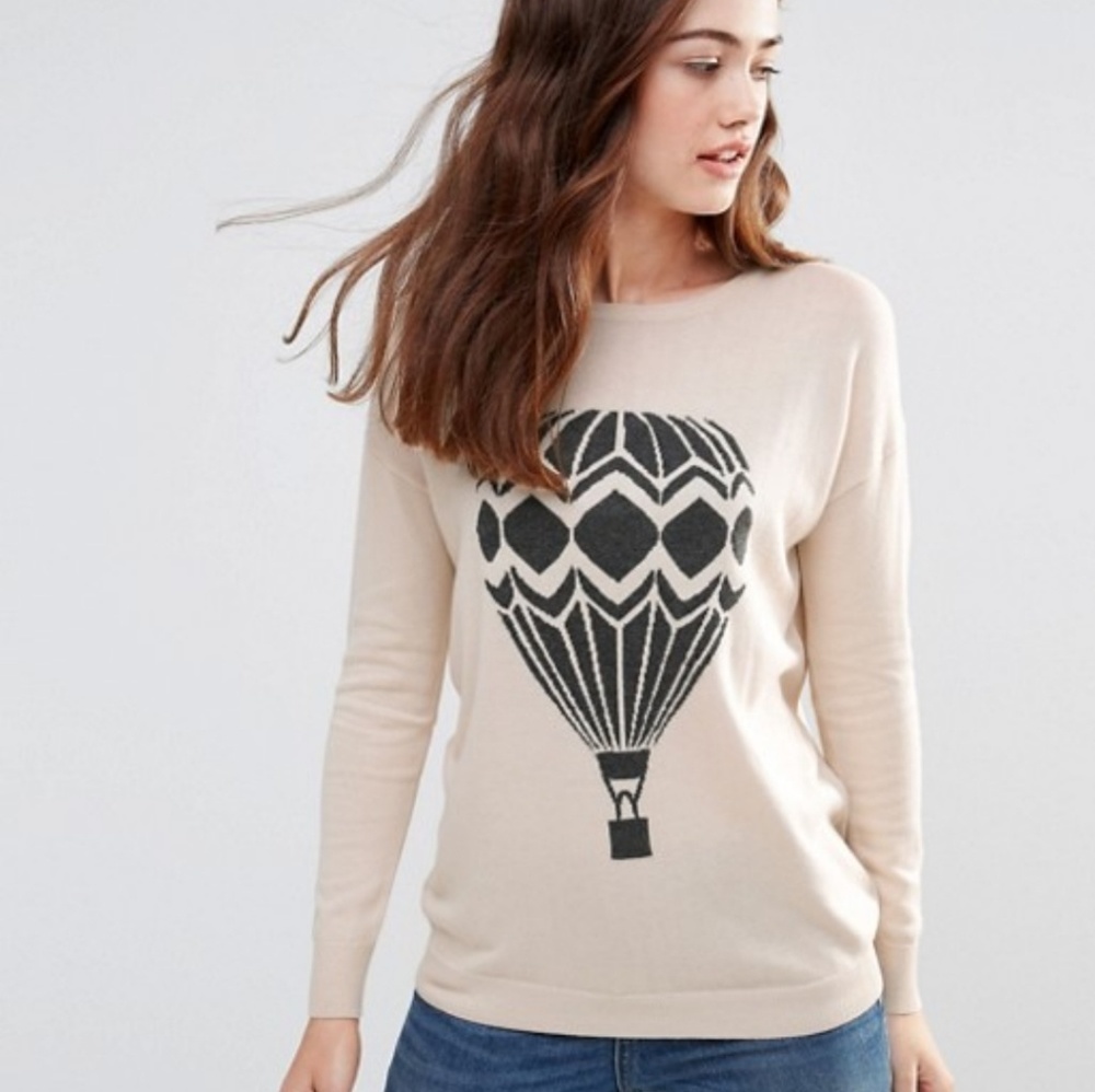 Sugarhill Hot Air Balloon Slouchy Sweater